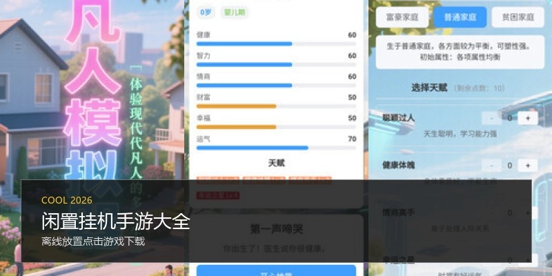 闲置挂机手游大全