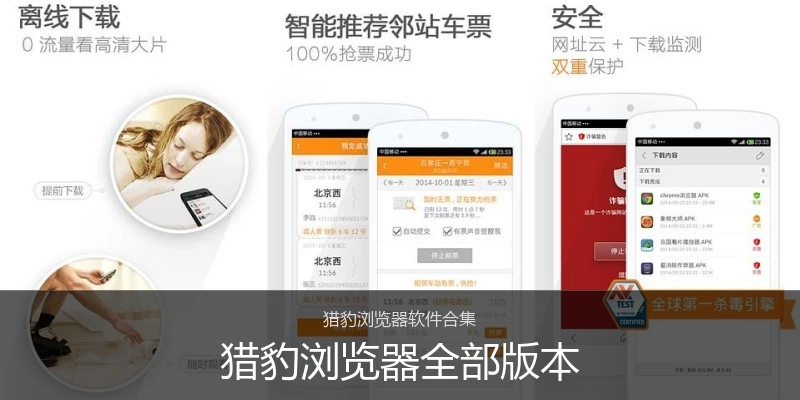 猎豹浏览器全部版本