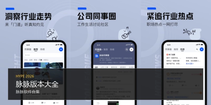 脉脉版本大全