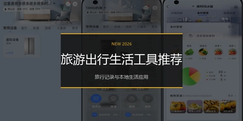 旅游出行生活工具推荐