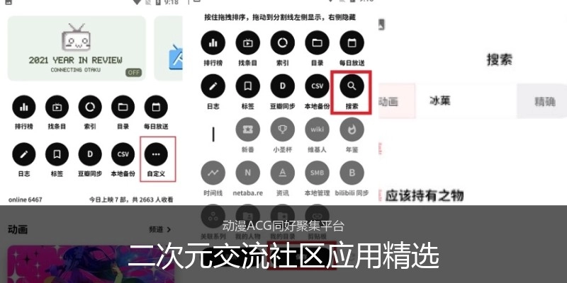 二次元交流社区应用精选