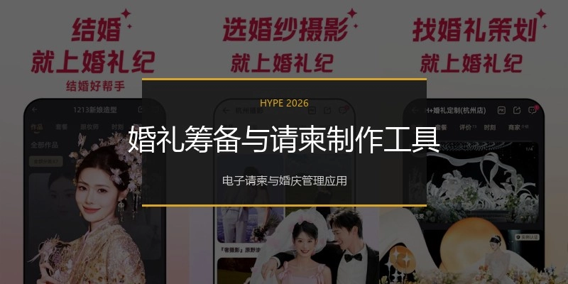 婚礼筹备与请柬制作工具