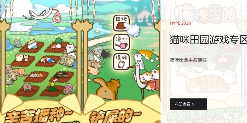 猫咪田园游戏专区