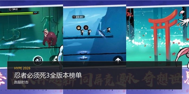 忍者必须死3全版本榜单
