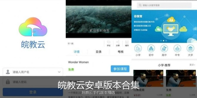 皖教云安卓版本合集