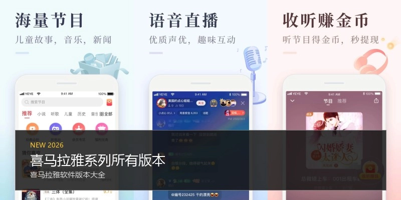喜马拉雅系列所有版本
