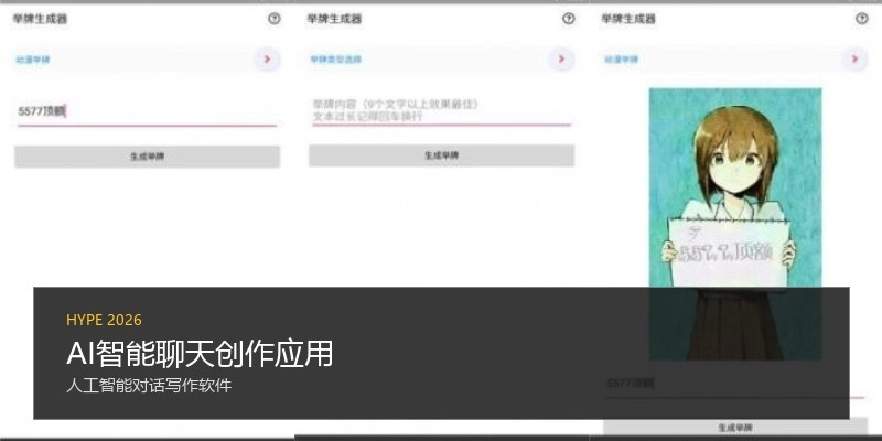 AI智能聊天创作应用
