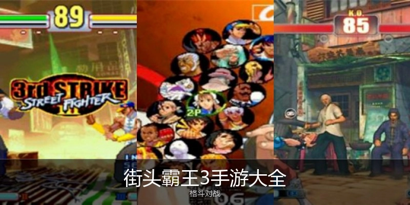 街头霸王3手游大全