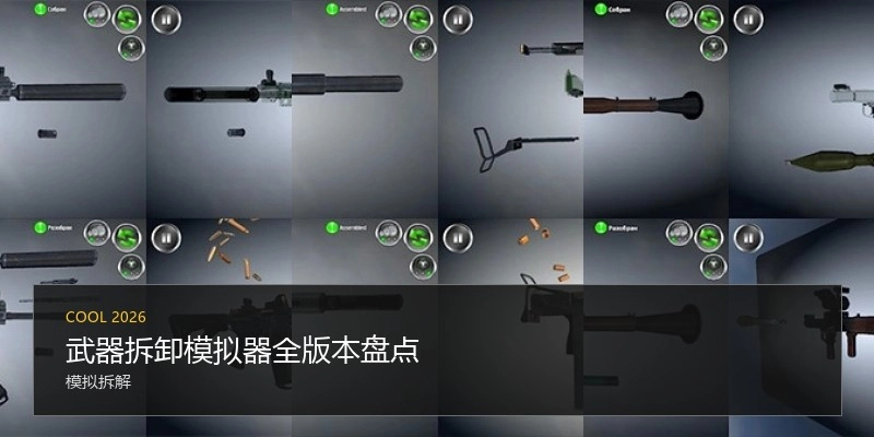 武器拆卸模拟器全版本盘点