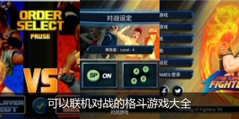 可以联机对战的格斗游戏大全