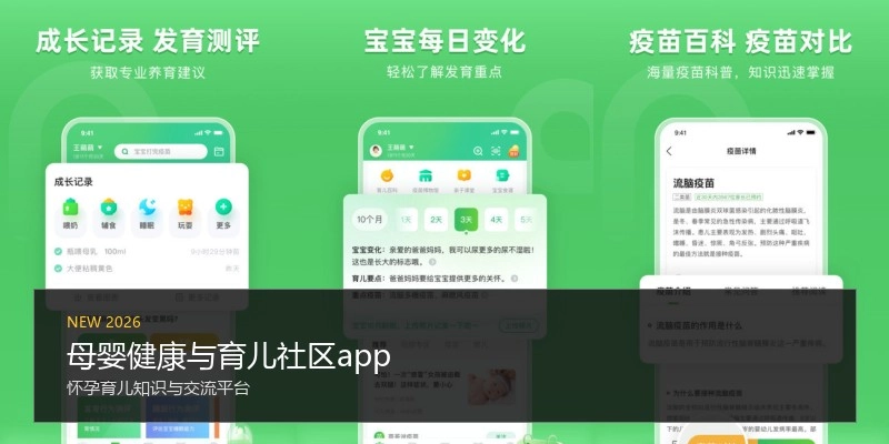 母婴健康与育儿社区app