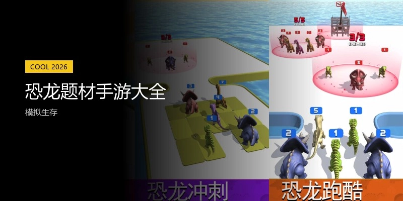 恐龙题材手游大全
