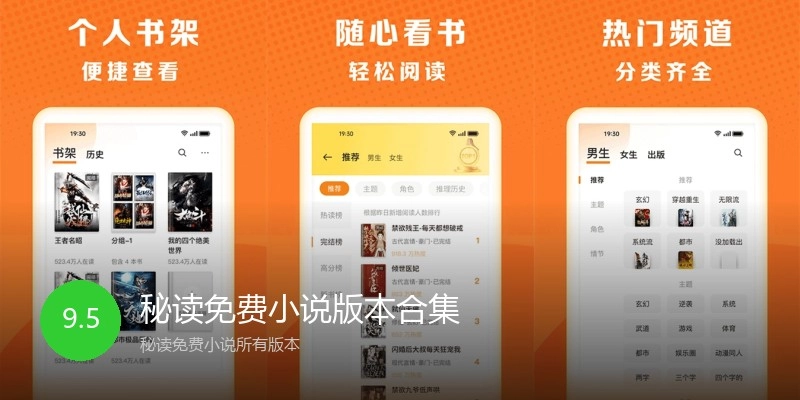 秘读免费小说版本合集