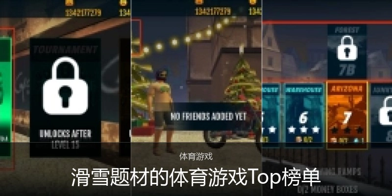 滑雪题材的体育游戏Top榜单