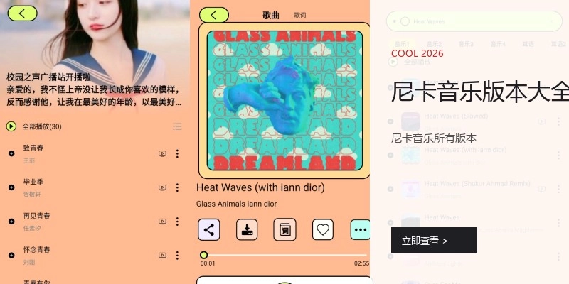 尼卡音乐版本大全