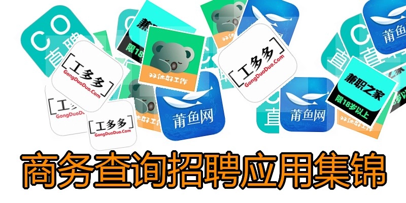 商务查询招聘应用集锦