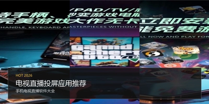 电视直播投屏应用推荐