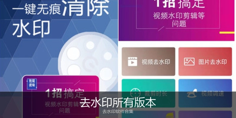 去水印所有版本