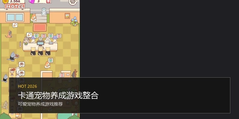 卡通宠物养成游戏整合