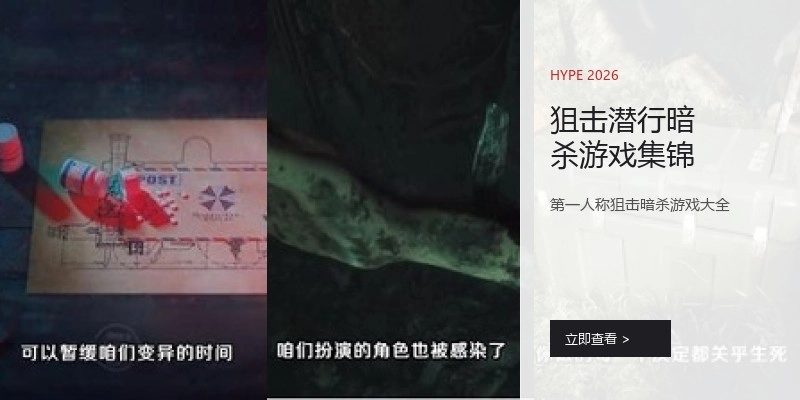 狙击潜行暗杀游戏集锦