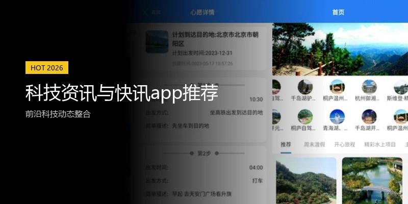 科技资讯与快讯app推荐