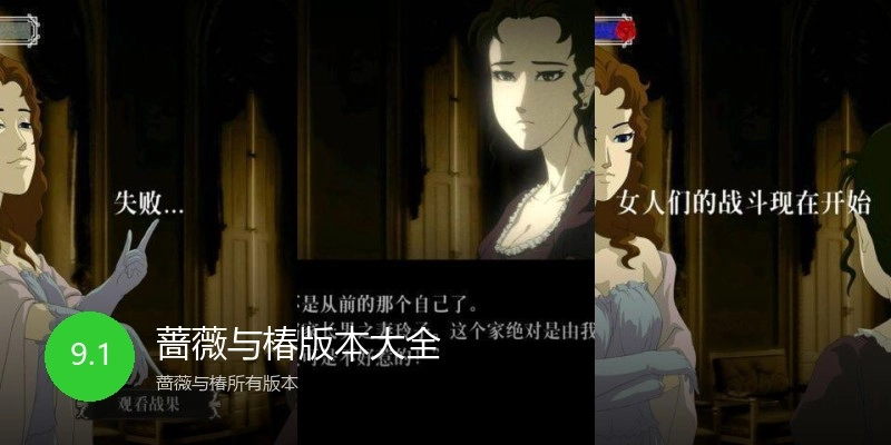 蔷薇与椿版本大全