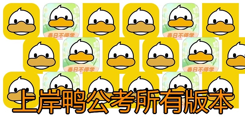 上岸鸭公考所有版本
