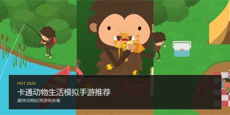 卡通动物生活模拟手游推荐