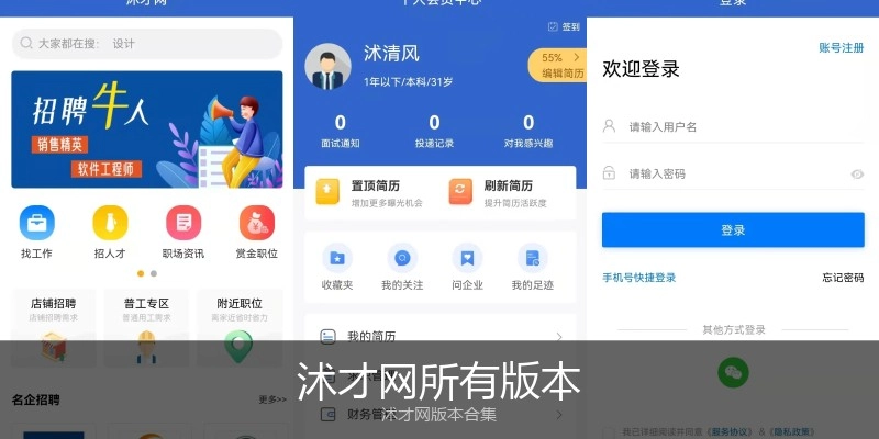 沭才网所有版本