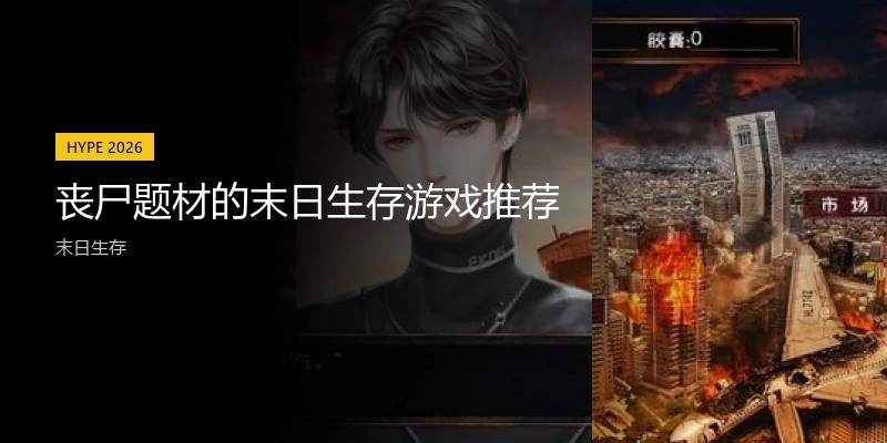 丧尸题材的末日生存游戏推荐