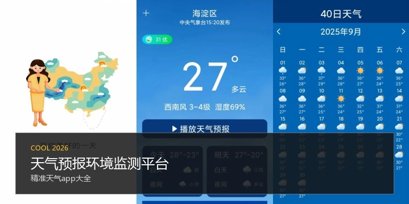 天气预报环境监测平台