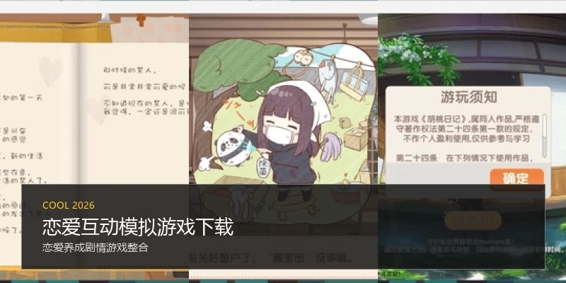 恋爱互动模拟游戏下载
