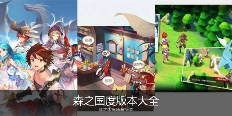 森之国度版本大全
