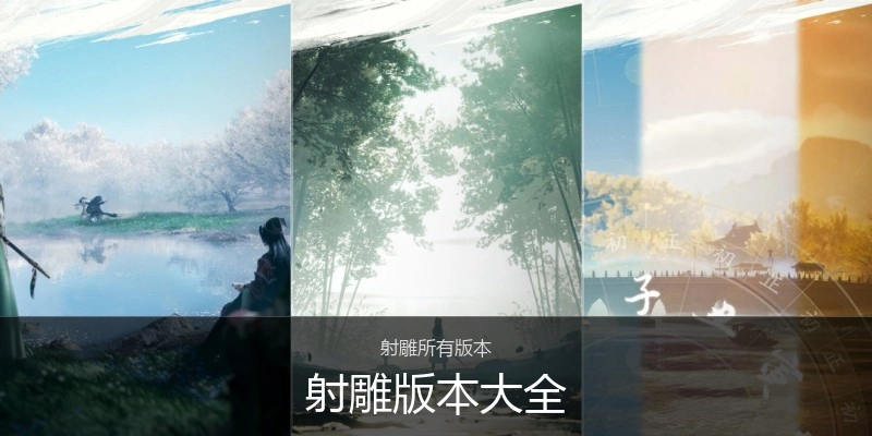 射雕版本大全