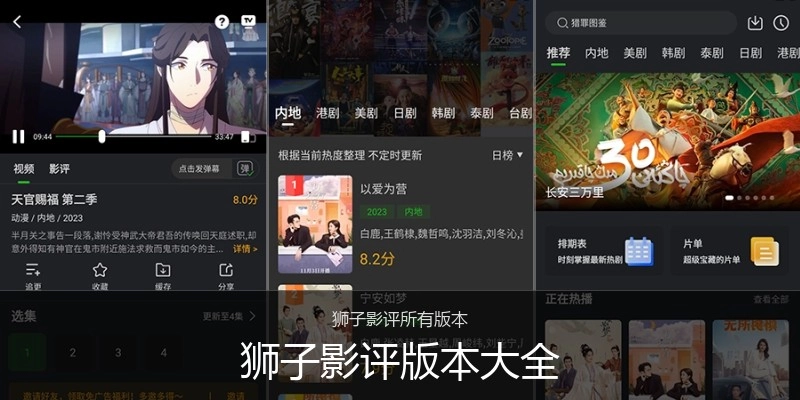 狮子影评版本大全