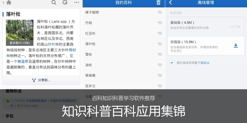 知识科普百科应用集锦