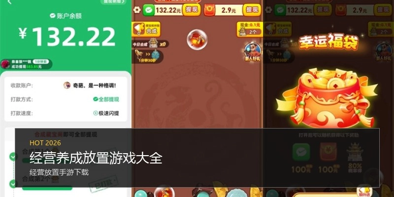 经营养成放置游戏大全