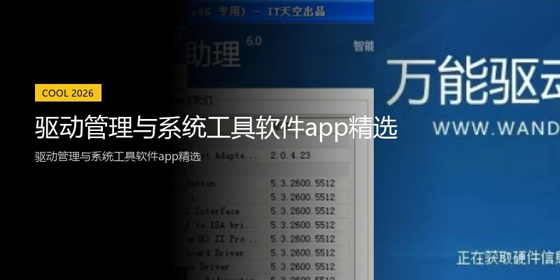 驱动管理与系统工具软件app精选