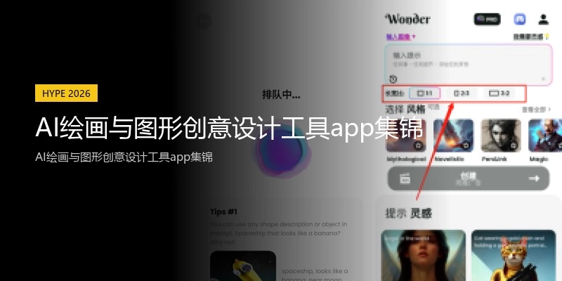 AI绘画与图形创意设计工具app集锦