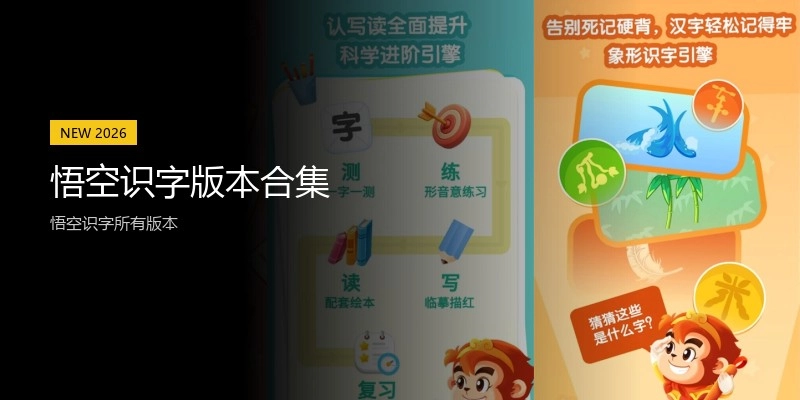 悟空识字版本合集