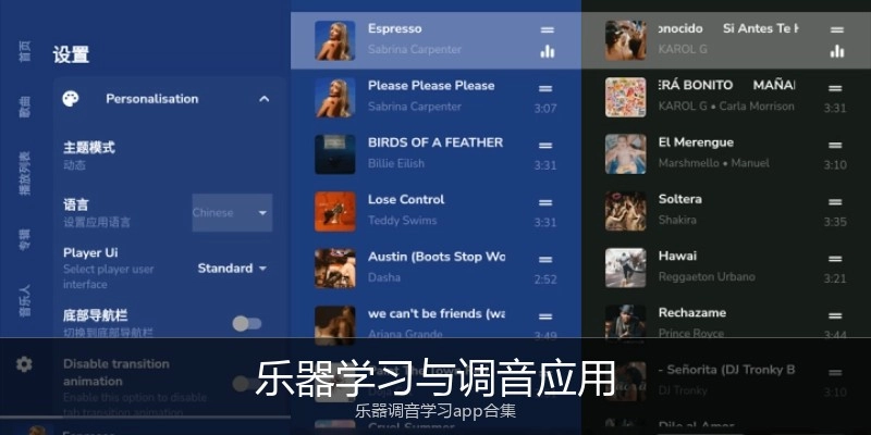 乐器学习与调音应用