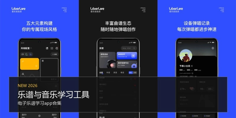 乐谱与音乐学习工具