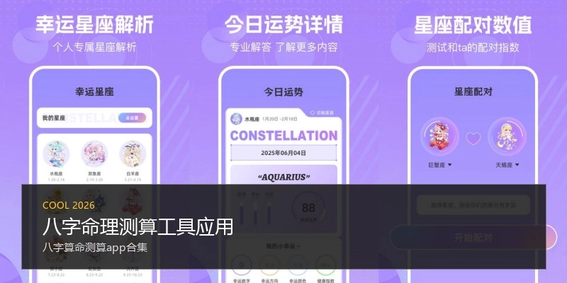 八字命理测算工具应用