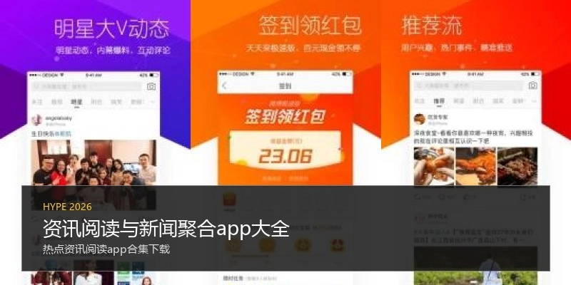 资讯阅读与新闻聚合app大全