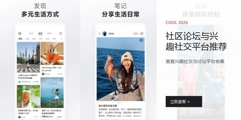 社区论坛与兴趣社交平台推荐