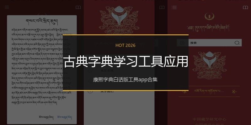 古典字典学习工具应用