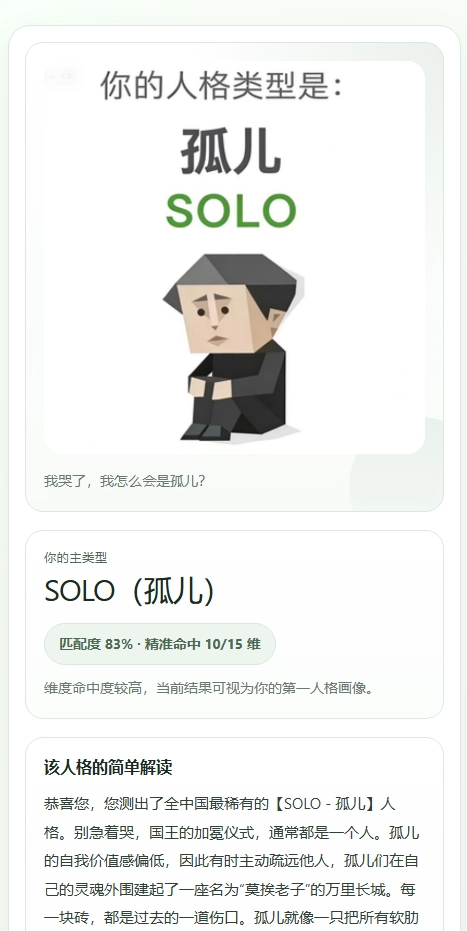 SBTI人格测试截图3