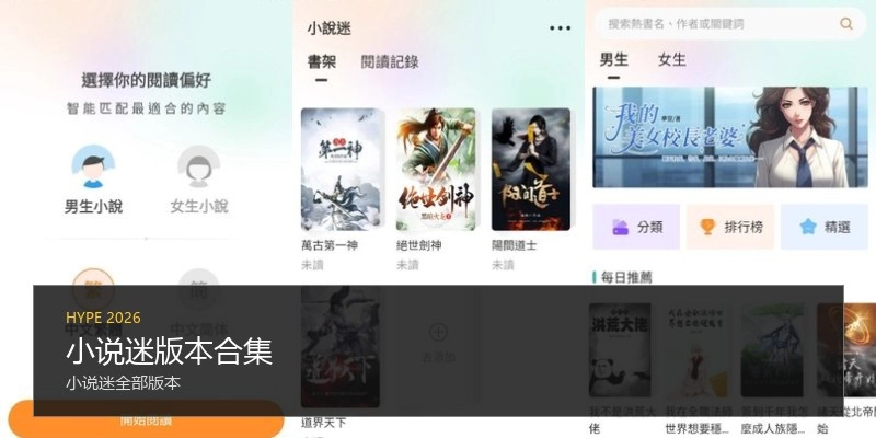 小说迷版本合集