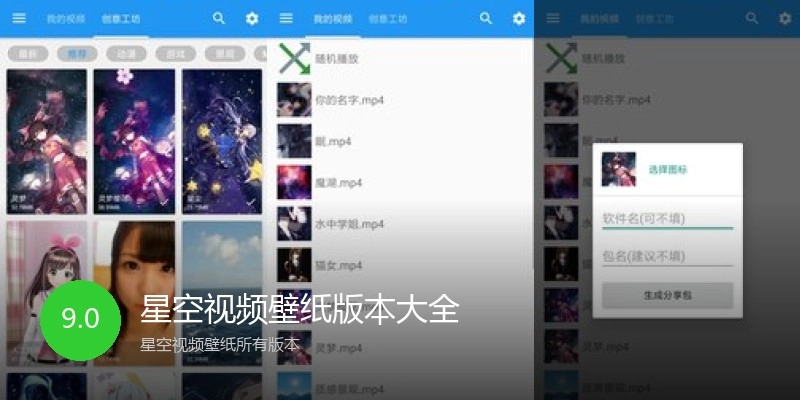 星空视频壁纸版本大全