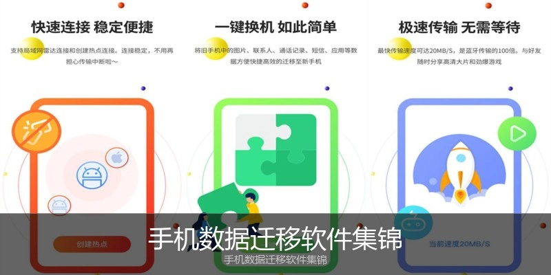 手机数据迁移软件集锦